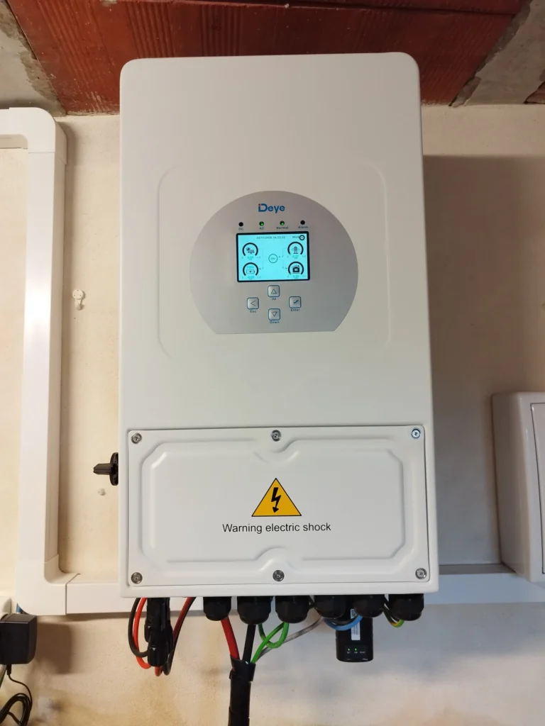 Instalación de placas solares en Busot