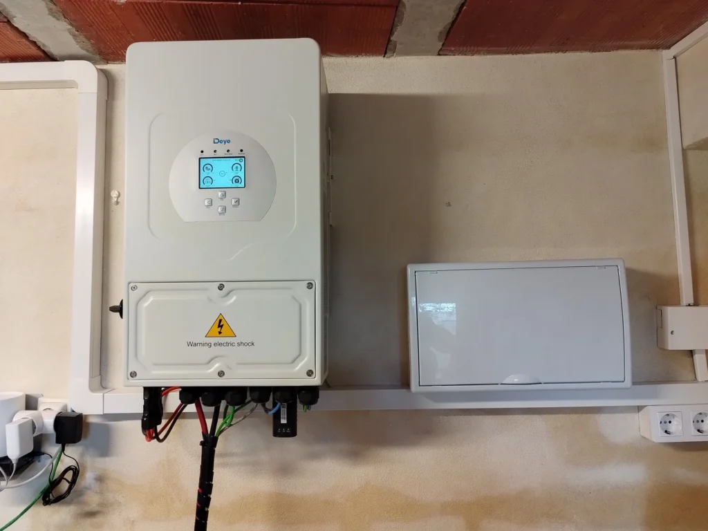 Instalación de placas solares en Busot