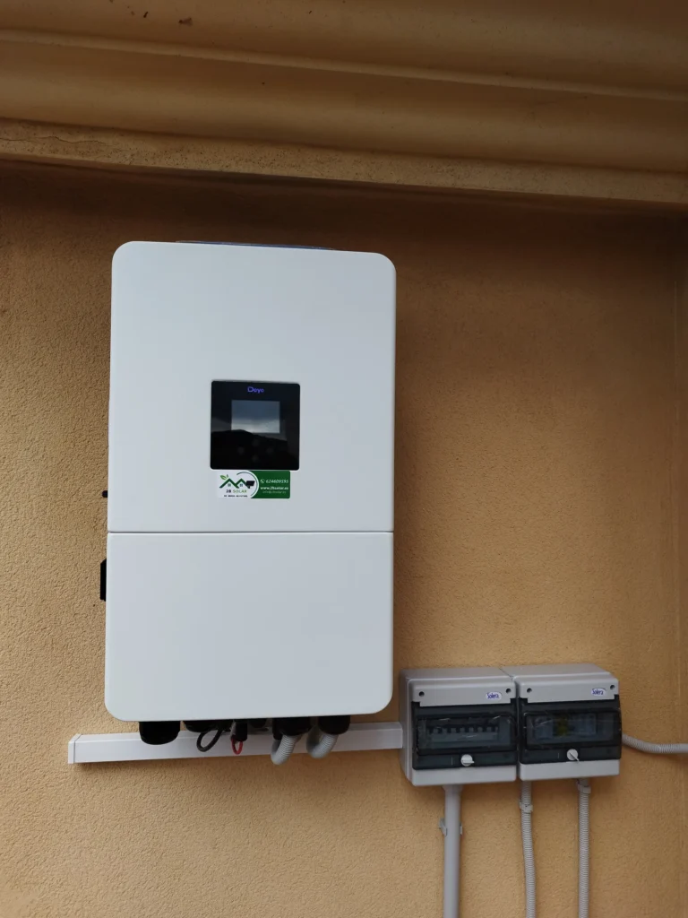 Instalación de placas solares en Novelda